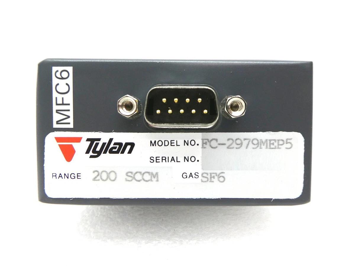 Used Tylan FC-2979MEP5 MFC Mass Flow Controller 200 SCCM SF6 TEL Unity II Used