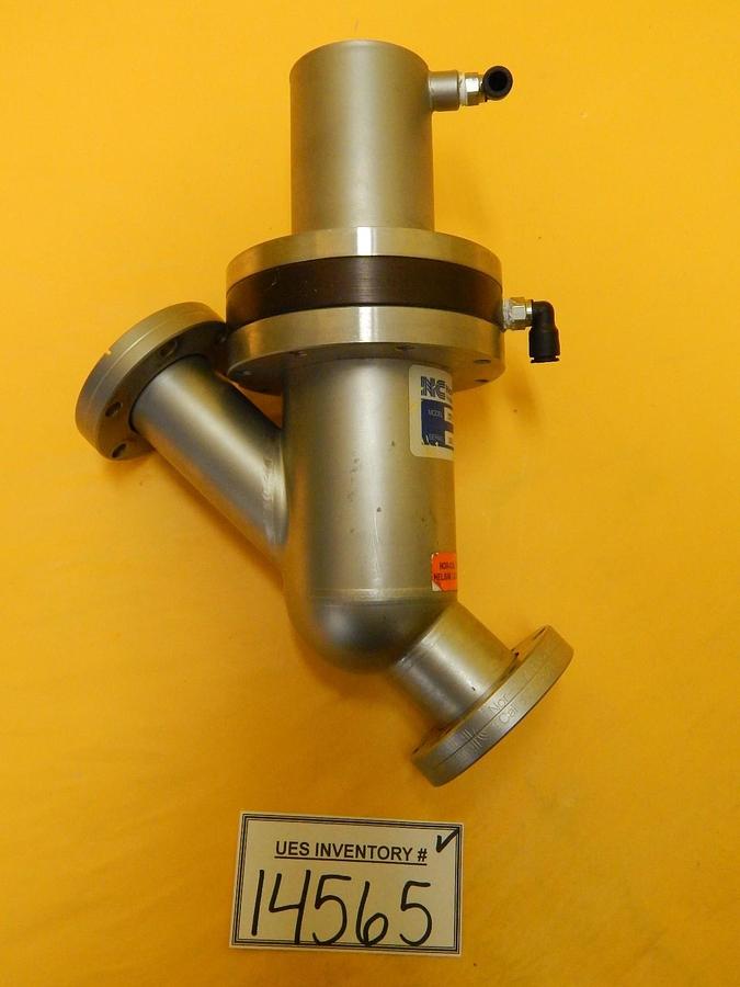 Used Nor-Cal Products CSTVP-1502-CF-S12 Pneumatic Straight-Through Poppet Valve Used