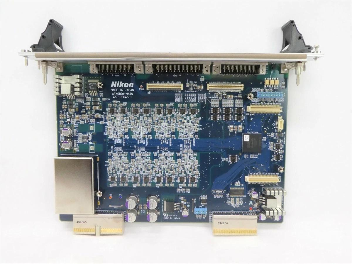 Used Nikon Precision 4S019-645-1 Processor PCB Card AFX6BD1-MAIN NSR Series Working