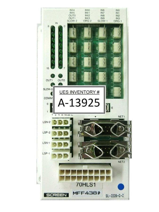 Used DNS Dainippon Screen SL-2220-C-Z Power Control Module Used Working
