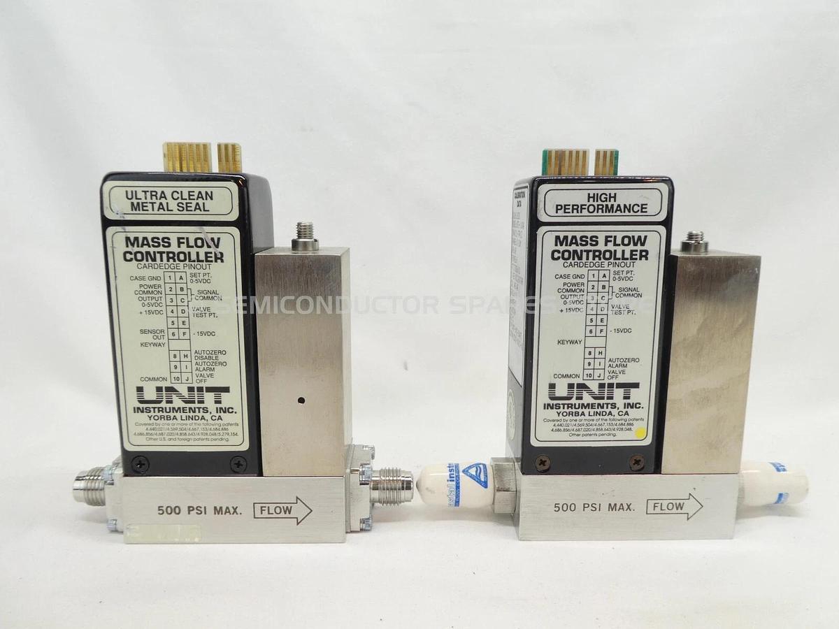 Used UNIT Instruments Mass Flow Controller MFC UFC-1100A UFC-1160A Lot of 21 Untested