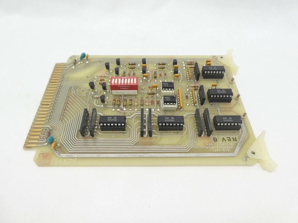 Used Varian Semiconductor VSEA DH4335001 Interface Interlock PCB Card Rev. B Working