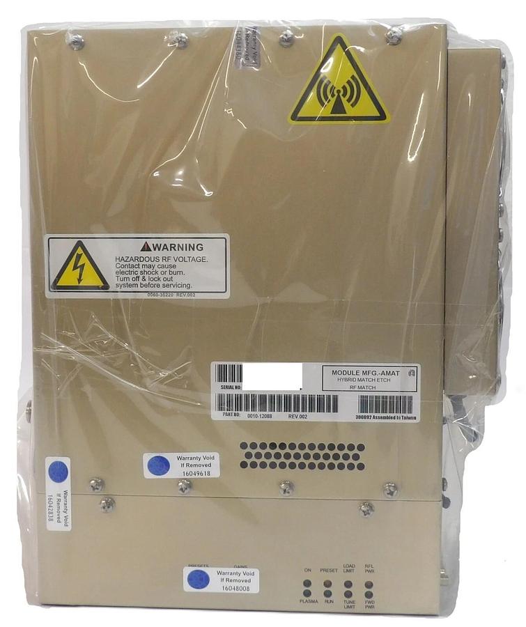 Refurbished AMAT Applied Materials 0010-12088 Hybrid RF Match Etch OEM Refurbished