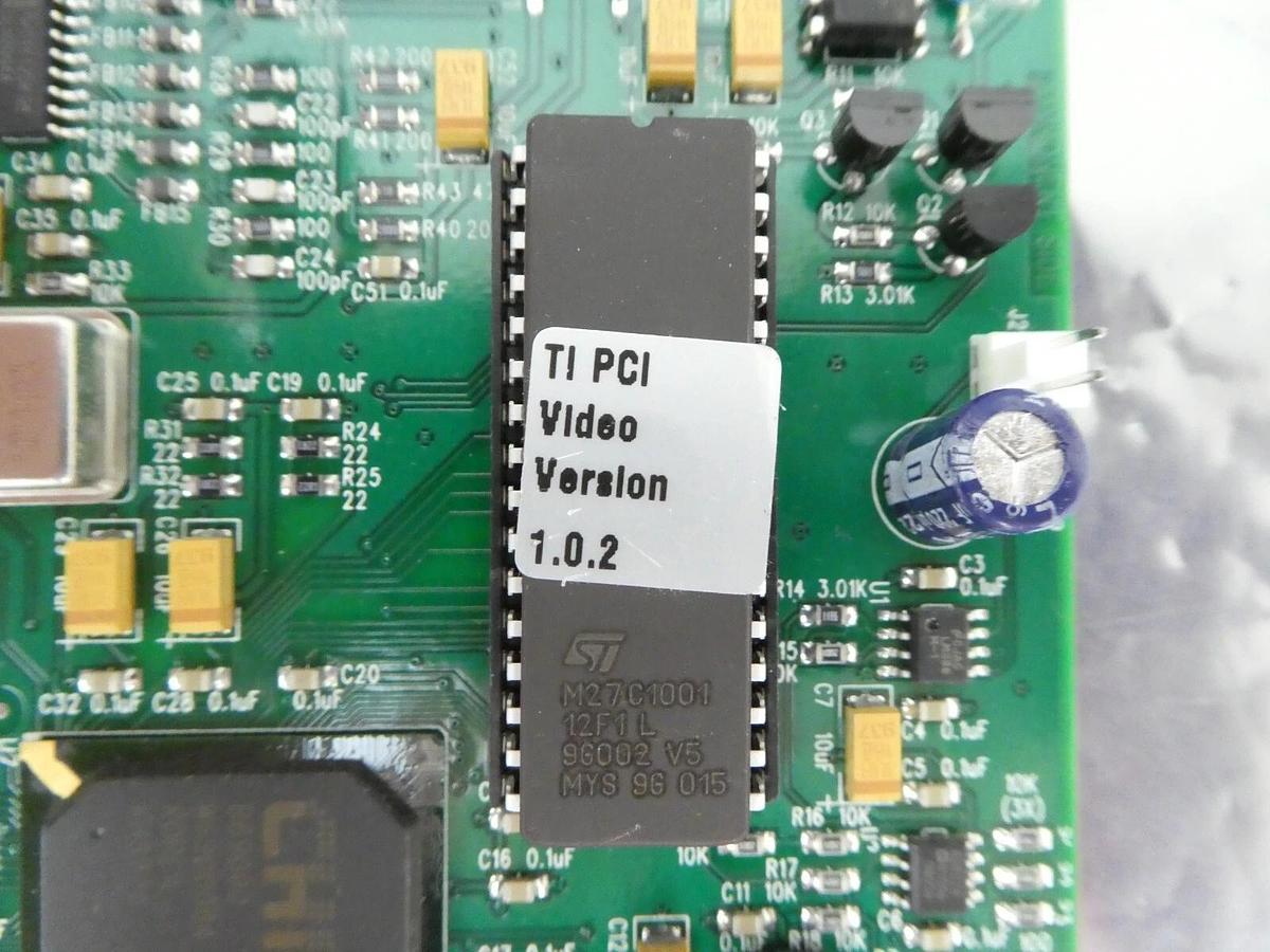 Used Cirris Systems 17-26000-01B Touch 1 PCI Video PCB Card 1000V 1500V Working Spare