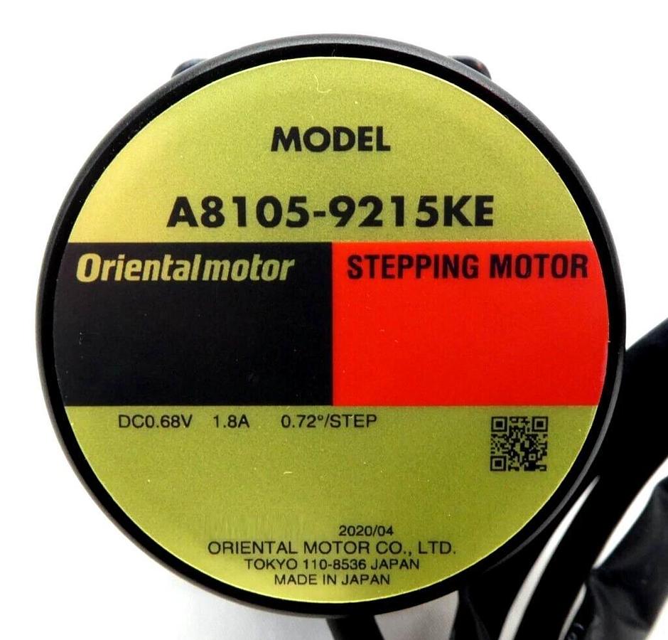 Oriental Motor A8105-9215KE Stepping Motor TEL 5086-416650-11 New Surplus