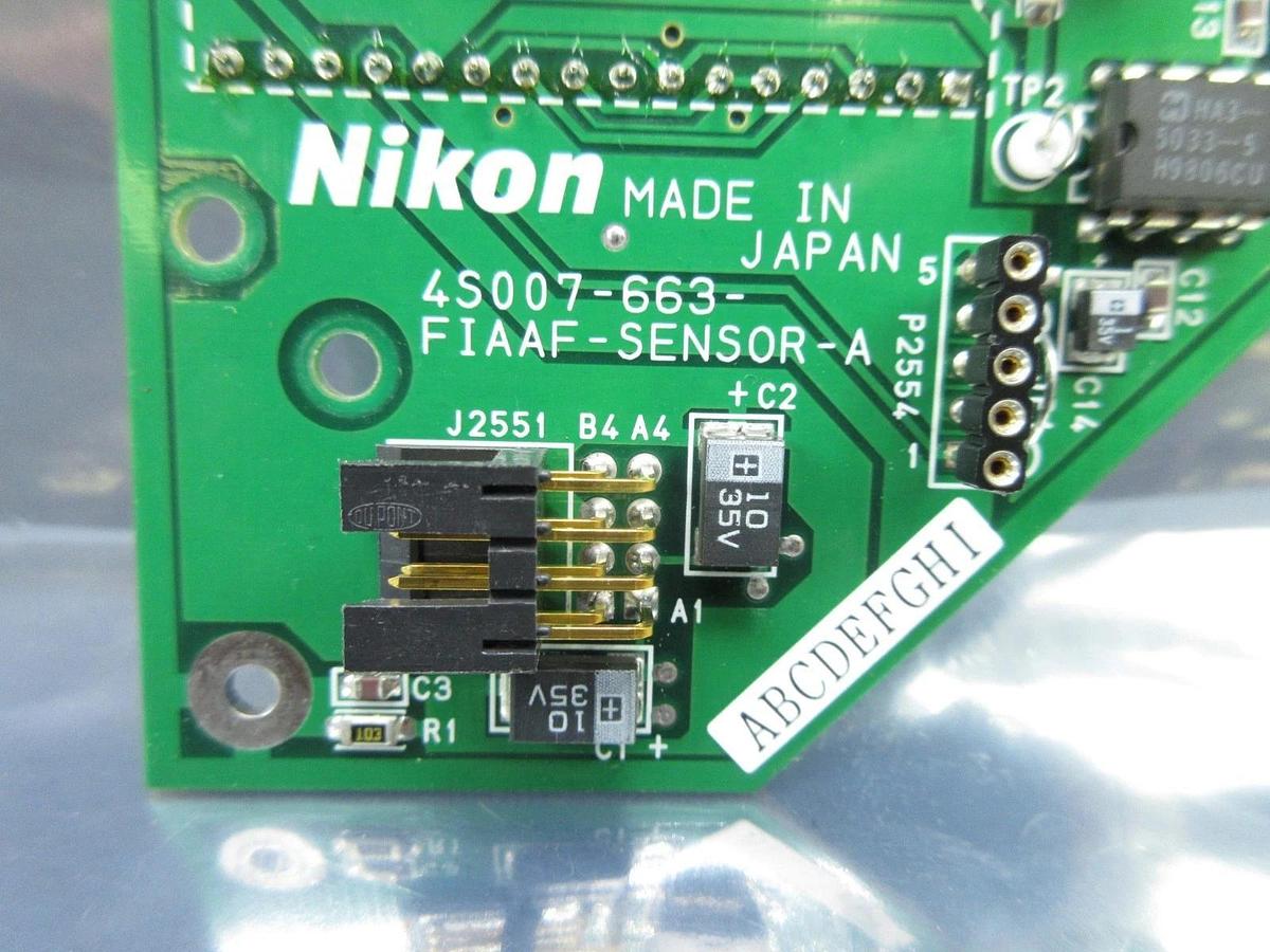 Used Nikon 4S007-663 FIAAF Sensor Board PCB FIAAF-SENSOR-A NSR-S204B Used Working