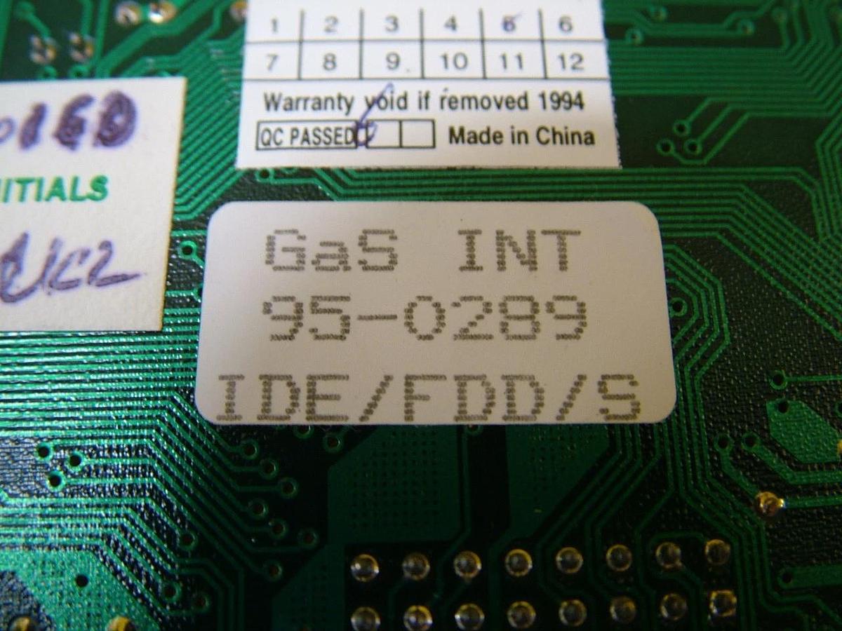 Used GaSonics Data Technology DTC2280 16-bit ISA IDE Controller PCB Card Working