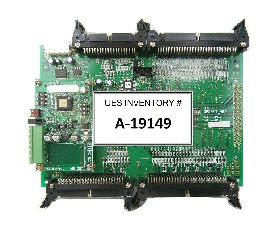 Used Meiden D3E01507 Interface PCB GPDNET_MB2 JZ91Z-12 Working Surplus