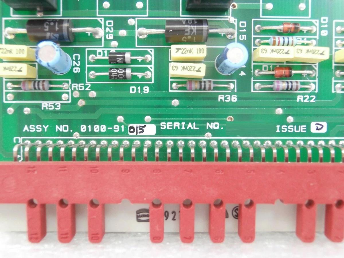 Used AMAT Applied Materials 0100-91015 Monitor Interface Board PCB Card Working