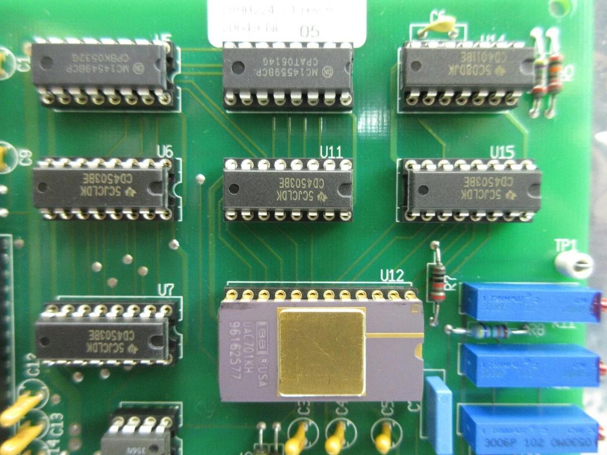 Used ASM Advanced Semiconductor Materials 2890224-21 Processor PCB Card Rev. A Used