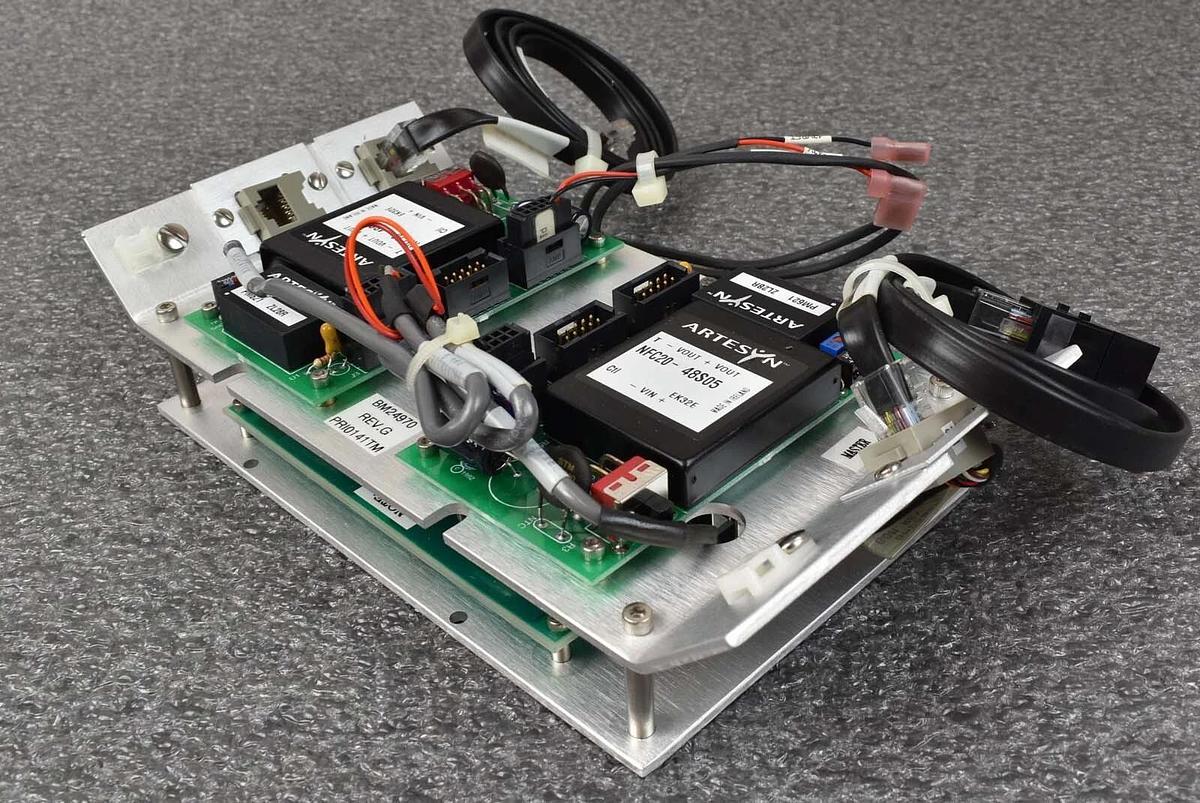 Used Brooks BM24970 PCB BitBus Repeater/Isolator Board