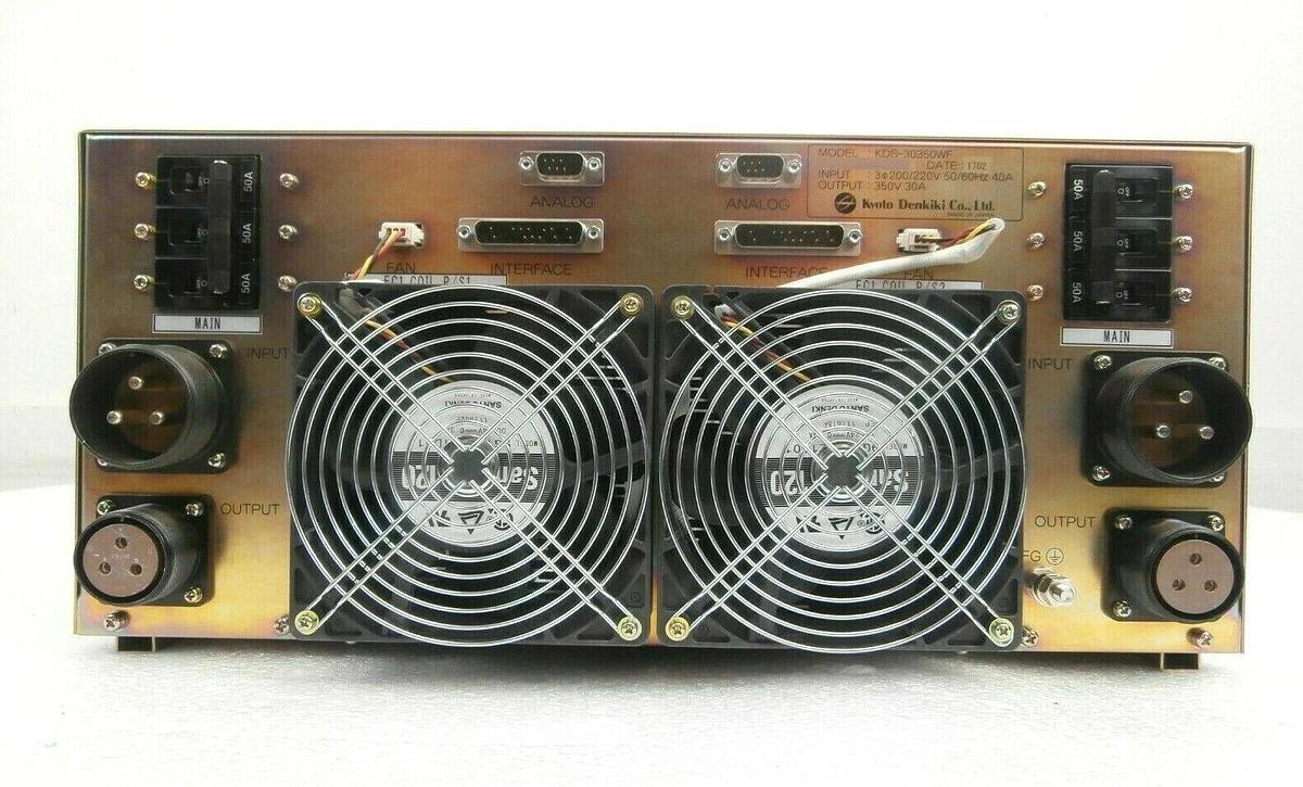 Used Kyoto Denkiki KDS-30350WFX Dual Output Power Supply Hitachi 3-A20515-*A Working