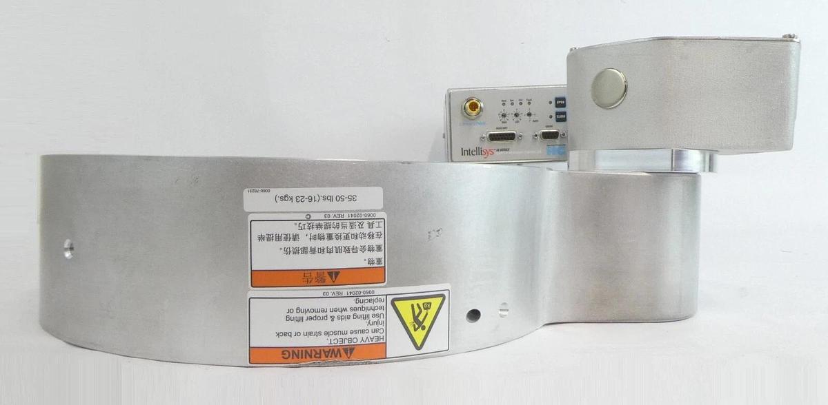 Used Nor-Cal Products 0190-19133 Throttling Pendulum Valve IQ Series AMAT Working