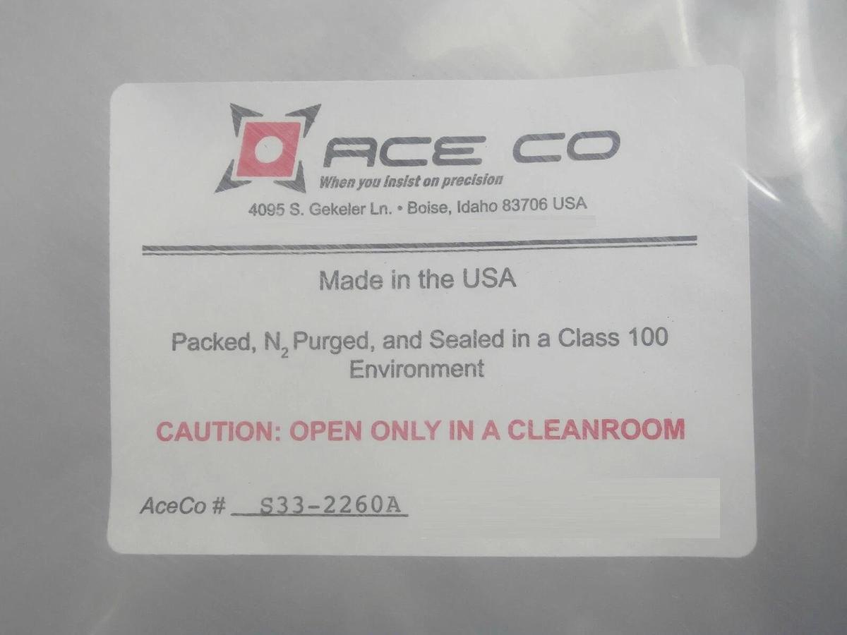 AceCo S33-2260A 300mm SCCM-CAR/GBT Depo Shield New Surplus