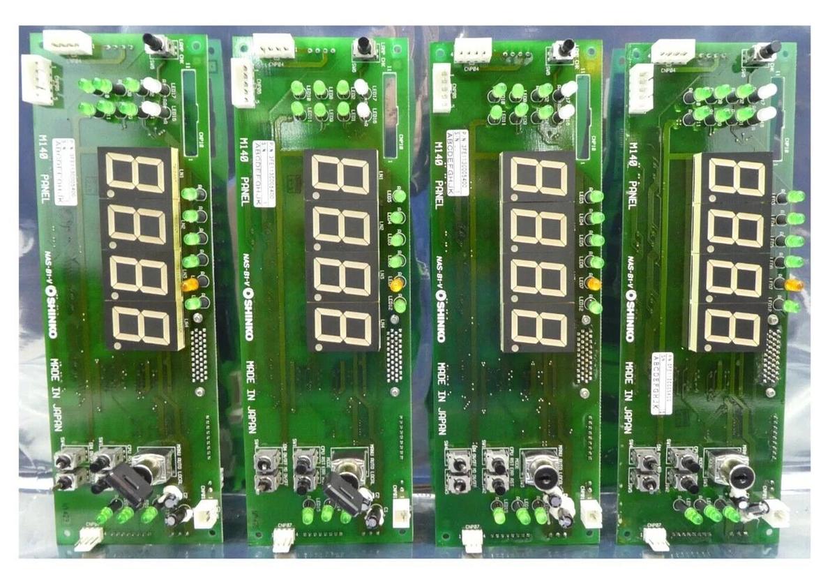 Used Shinko Electric 3FE113C005400 PCB M140 PANEL Reseller Lot of 4 Working Surplus