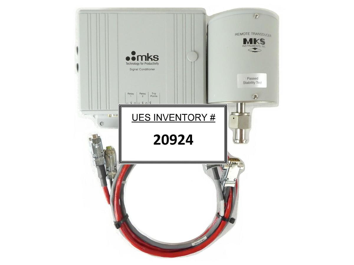 Used MKS Instruments 621C13TBFHB Remote Transducer and Signal Conditioner TEL Working