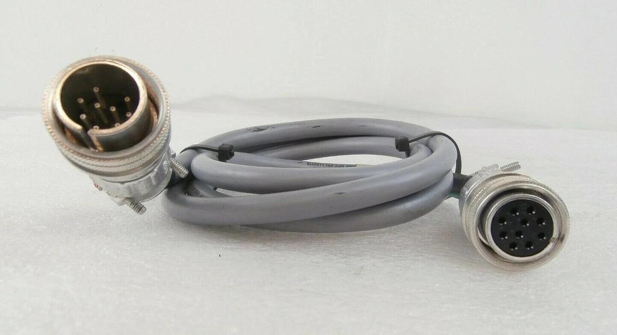 Used CTI-Cryogenics 8112463G050 Cryogenic Pump Power Cable On-Board 5 Foot Working