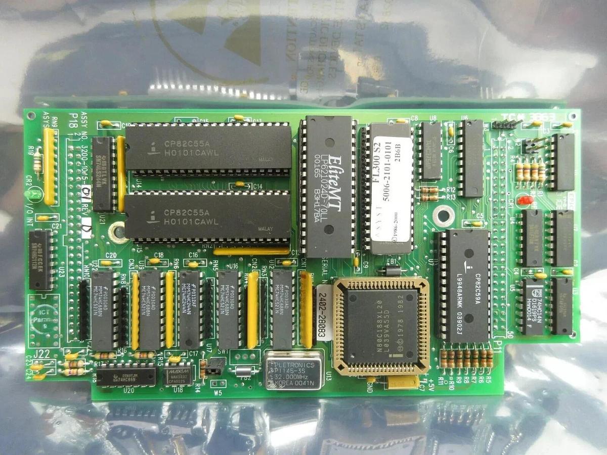 Used Asyst Technologies 3200-1015-01 Automation Processor Board PCB Working Surplus
