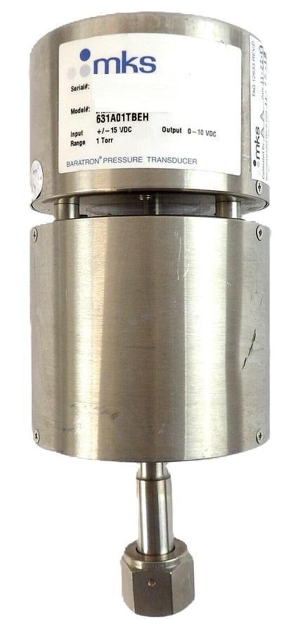 Used MKS Instruments 631A01TBEH Baratron Pressure Transducer Type 631 Working Spare