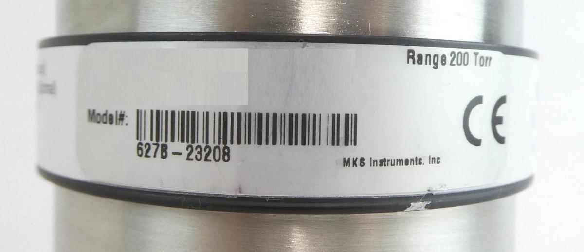 Used MKS Instruments 627B-23208 Baratron Pressure Transducer Type 627B Working