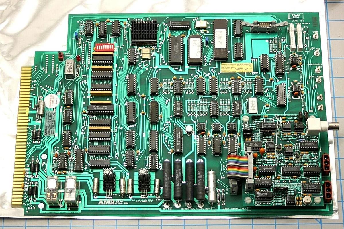Used Amray 124-002 Field Emission Dual Ion Pump Power Supply Working Surplus