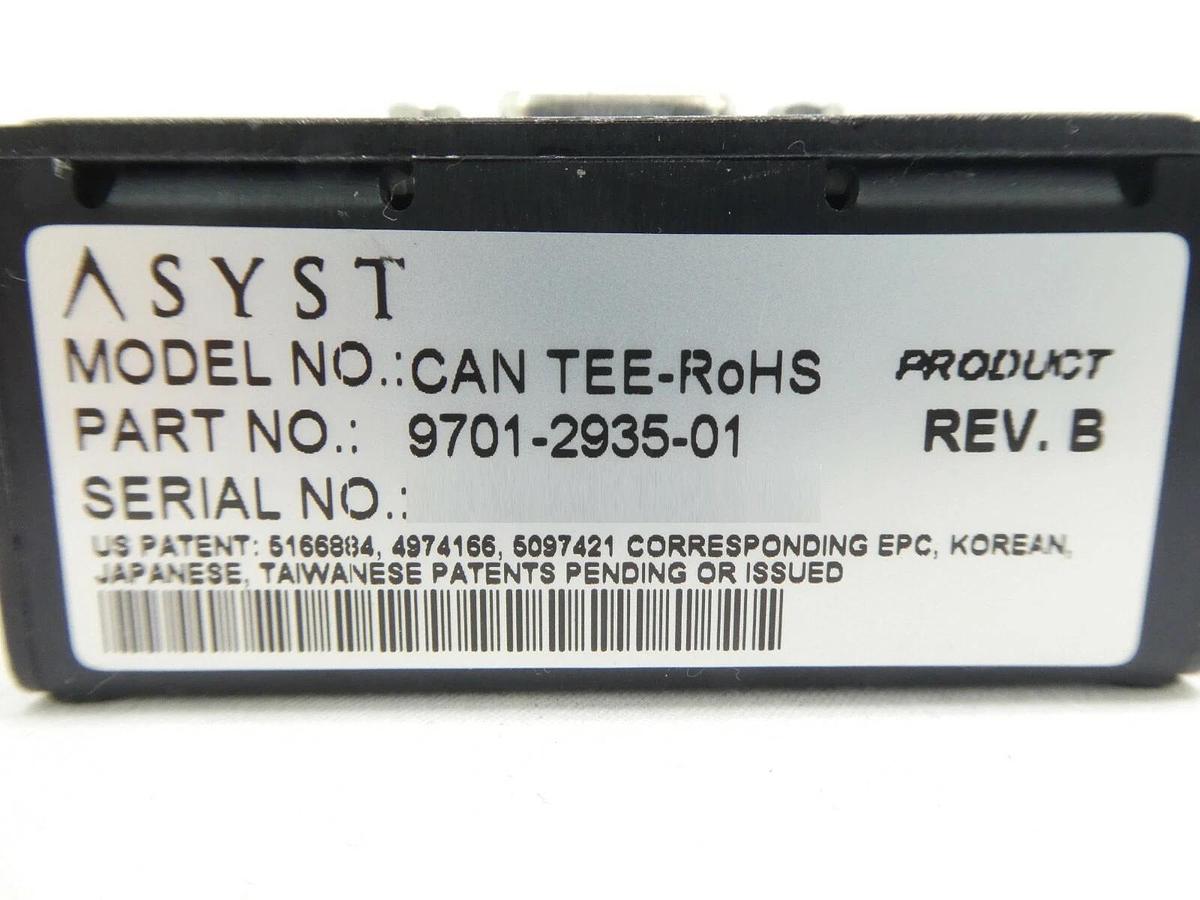 Used Asyst Technologies 9701-2935-01 CAN Device CAN TEE-RoHS Rev. B Lot of 2 Working