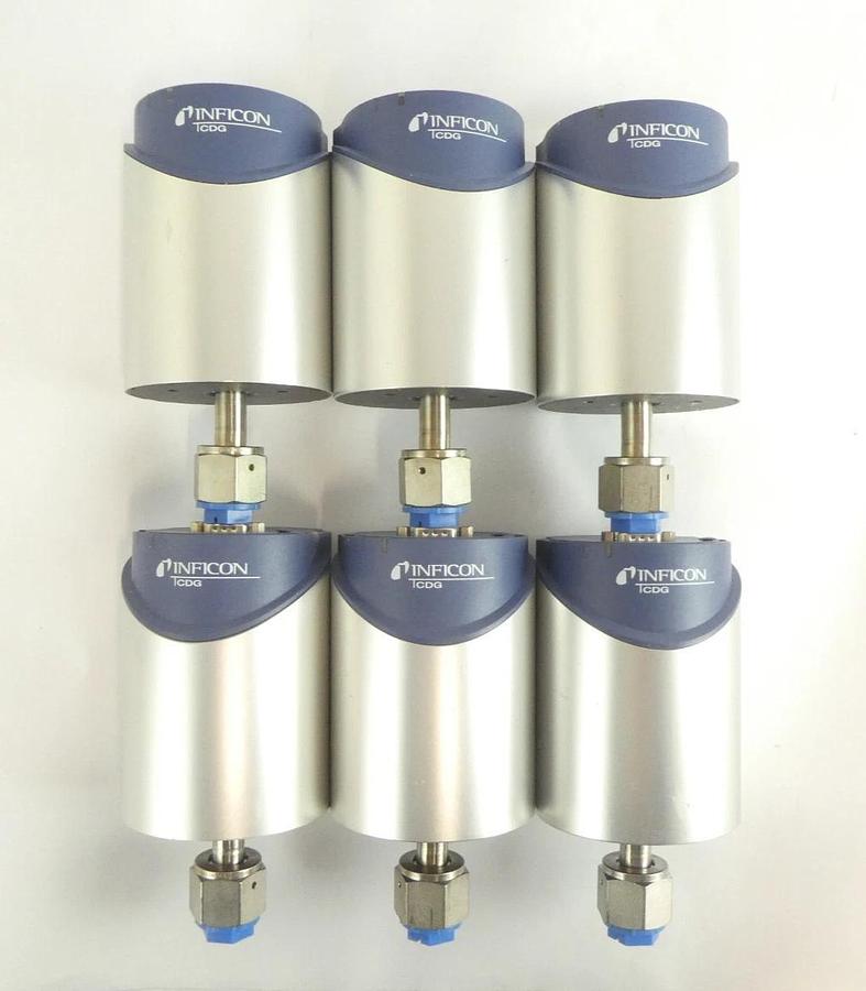 Used Inficon CDG100D Baratron Transducer CDG100D Reseller Lot of 14 Working Surplus