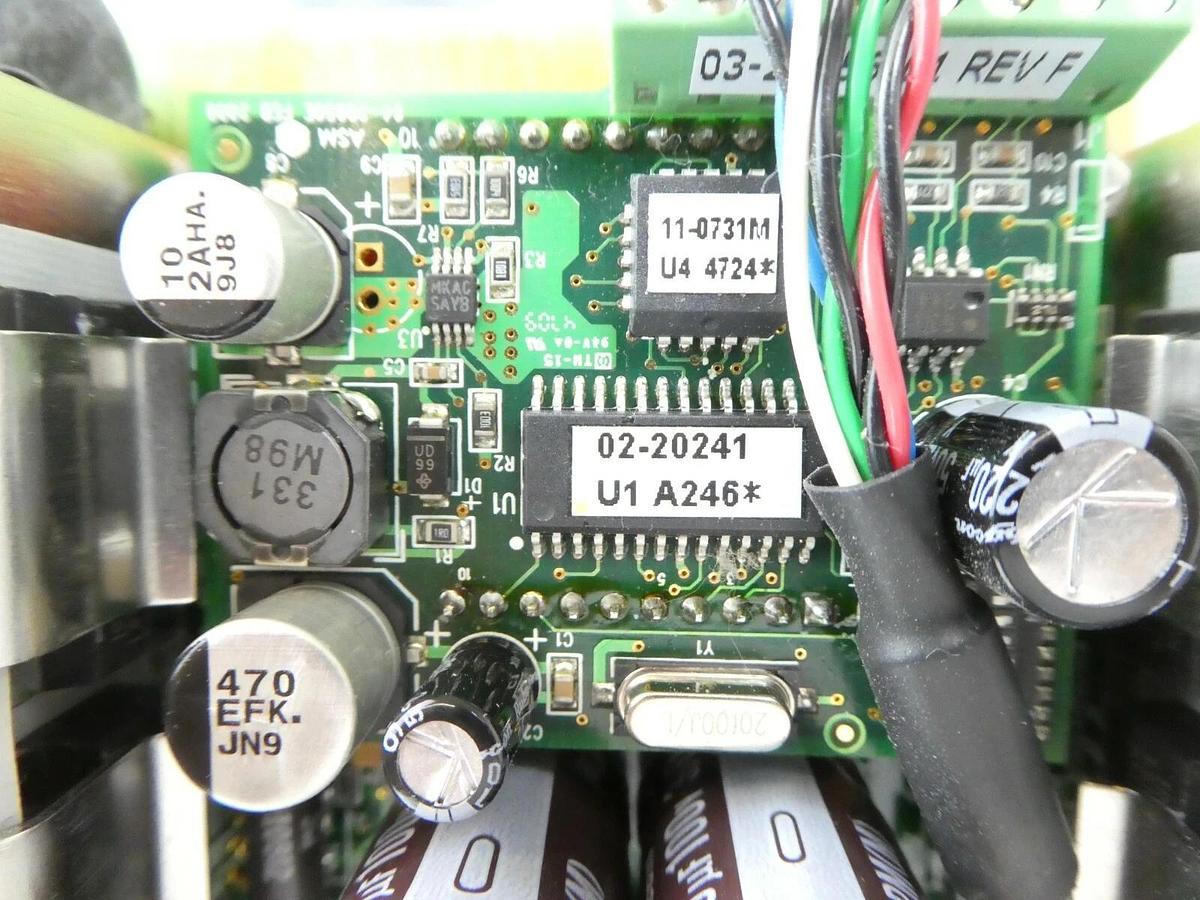 Used ASM Advanced Semiconductor Materials 02-54037-67 Stepper Driver MBS724 Working