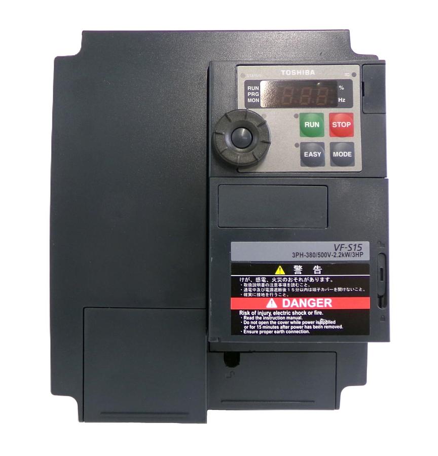 Used Toshiba VFS15-4022PL-W1 Transistor Inverter Drive Working