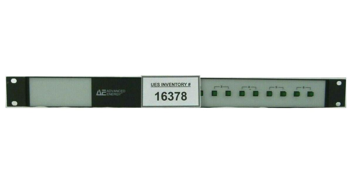 Used AE Advanced Energy 3152196-000A DC Interface Module Display Panel Used Working