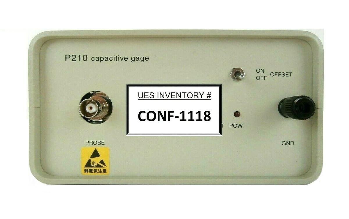 Used JEOL P210-X4 Capacitive Gage Controller ASP-10-PCR WS-51020 JWS-7555S Working