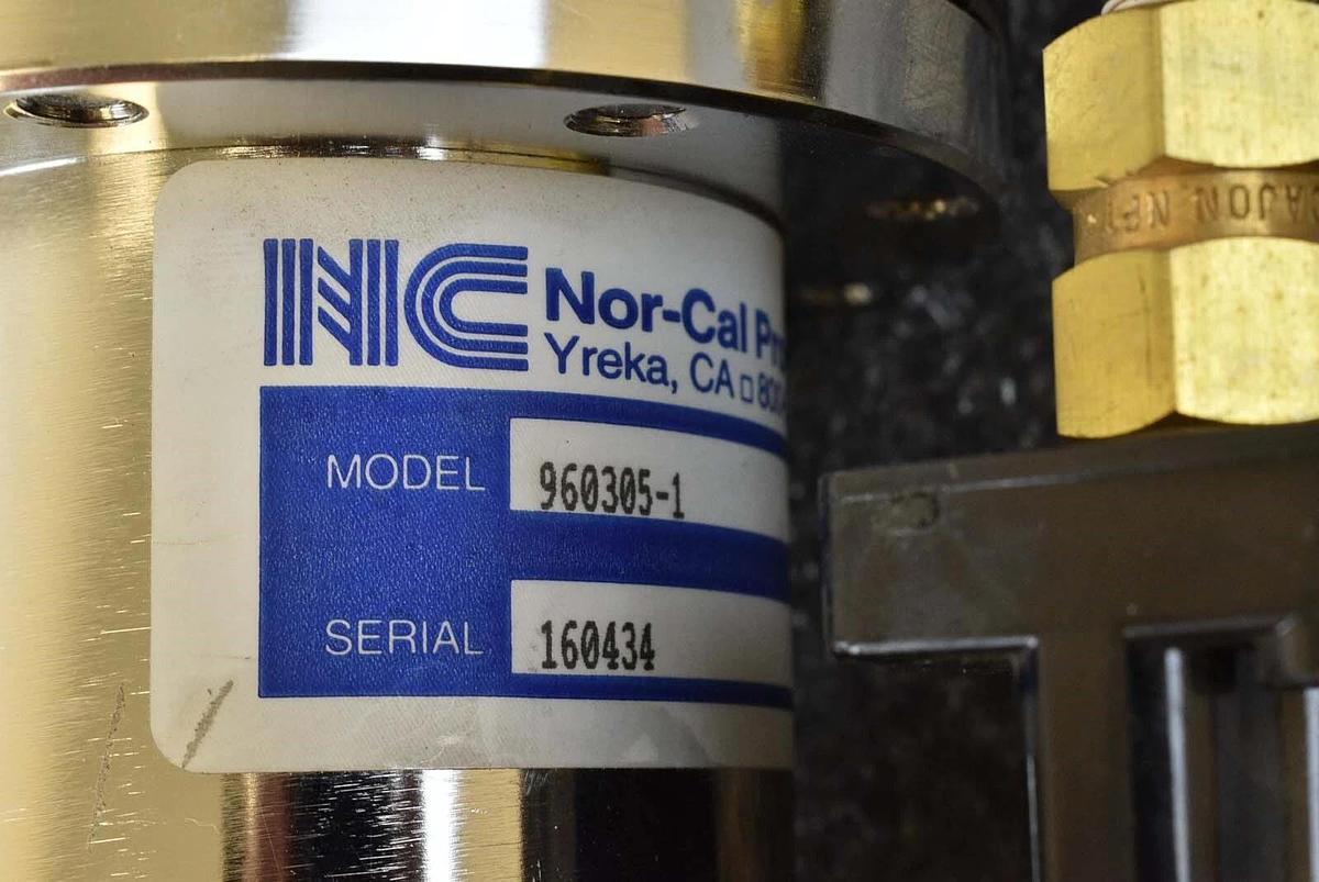 Used Nor-Cal 960305-1 Air Cylinder