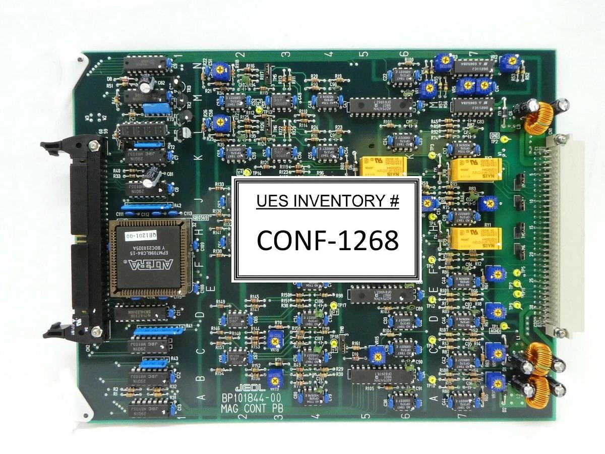 Used JEOL BP101844-00 MAG CONT PB PCB Card JWS-2000 SEM Wafer Detect Working Spare