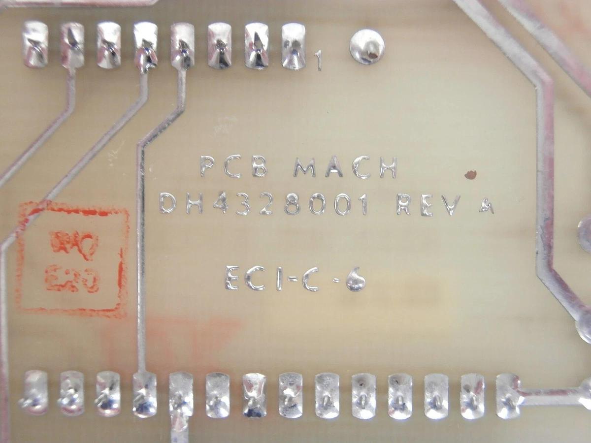 Used Varian Semiconductor VSEA DH4327001 24v Interface Logic PCB Card Working Surplus