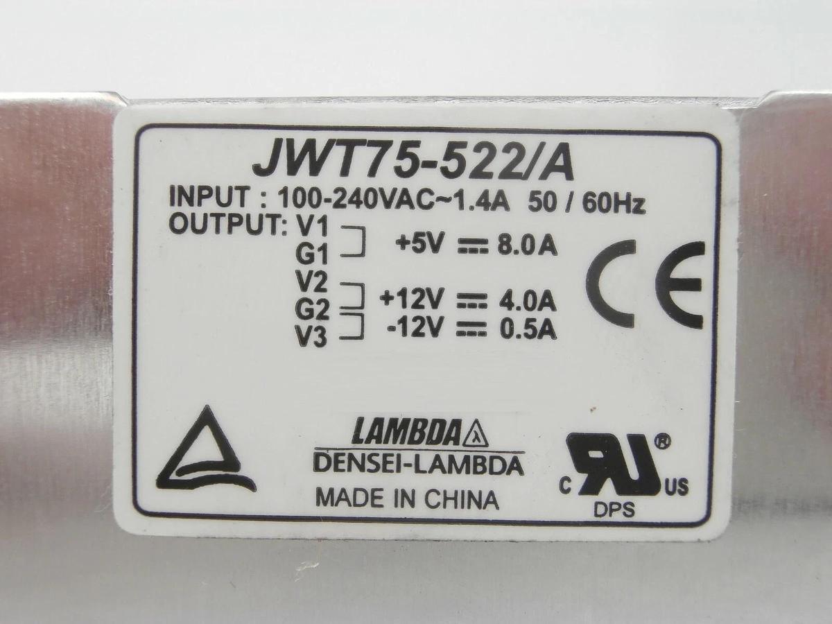 Used Densei-Lambda Power Supply Set of 4 JWS75-24 JWT75-522/A Hitachi M-511E Working