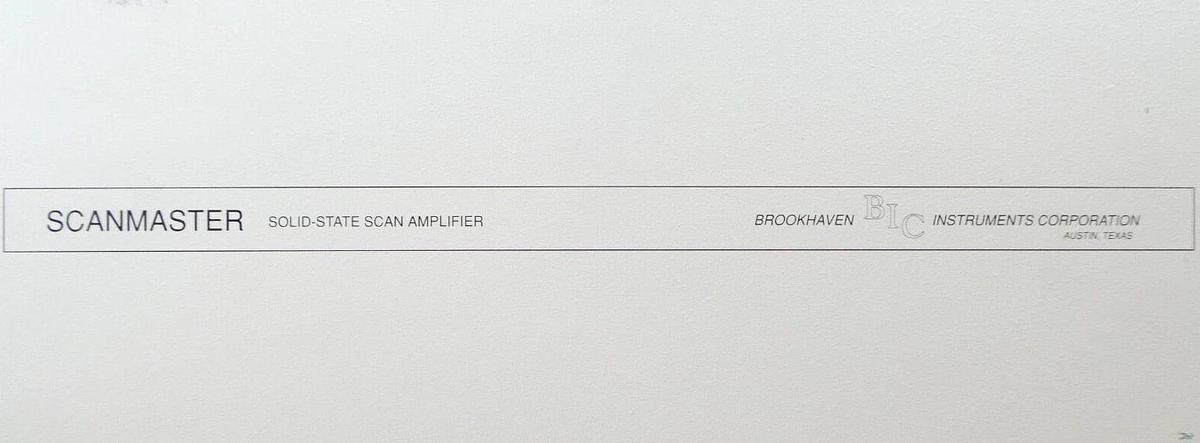 Used Brookhaven 25620094 Solid-State Scan Amplifier SCANMASTER SM4000 Varian Surplus