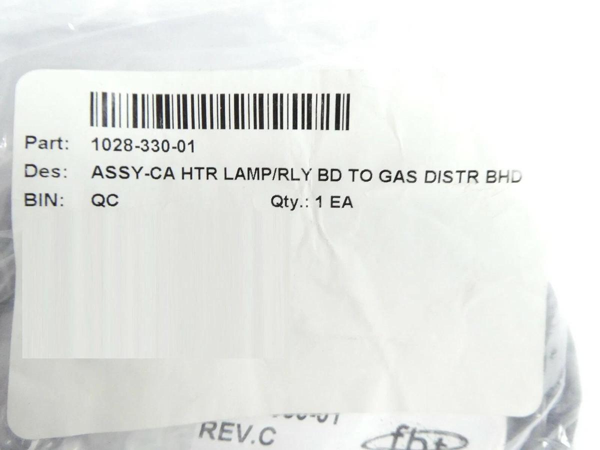ASM 1028-330-01 Rev. C Board to Gas Distribution BHD Cable Lot of 3 New Surplus