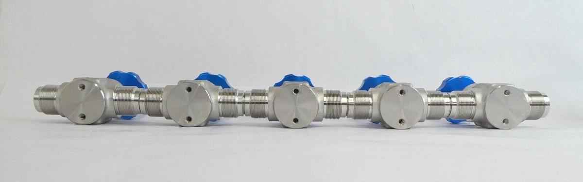 Used IHARA 9C16 Bellows Manual Valve 10k-3/4 Reseller Lot of 10 Working