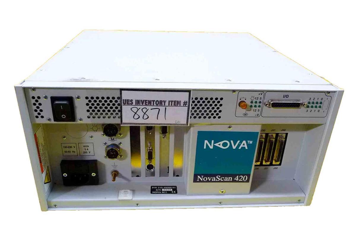 Used Nova Measuring Instruments 210-48000-01 Controller NovaScan 420 Untested As-Is