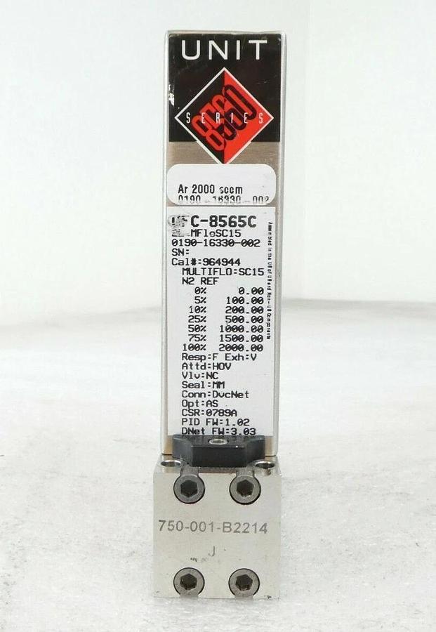 Used Celerity UFC-8565C Mass Flow Controller UNIT Lot of 6 AMAT 0190-16330 Working