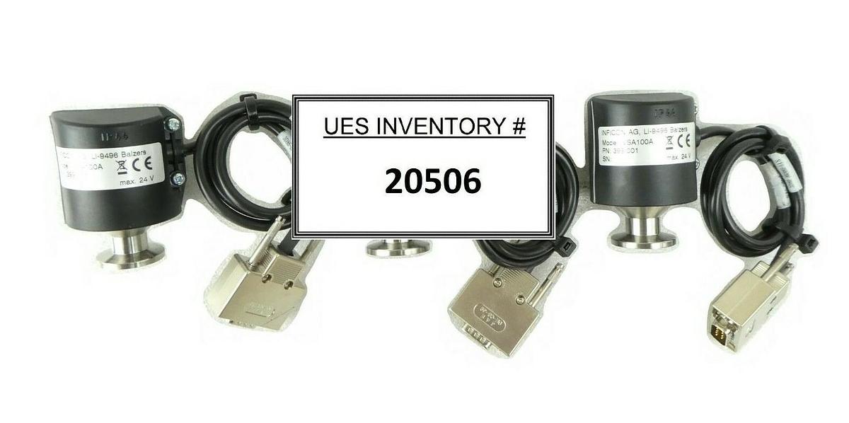 Used Inficon 399-001 Vacuum Switch VSA100A TEL 3D86-000485-V4 Reseller Lot of 3 Spare