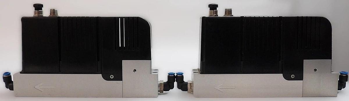 Used ASCO Numatics 833-380501199 Flow Controller EVG150 Reseller Lot of 2 Working