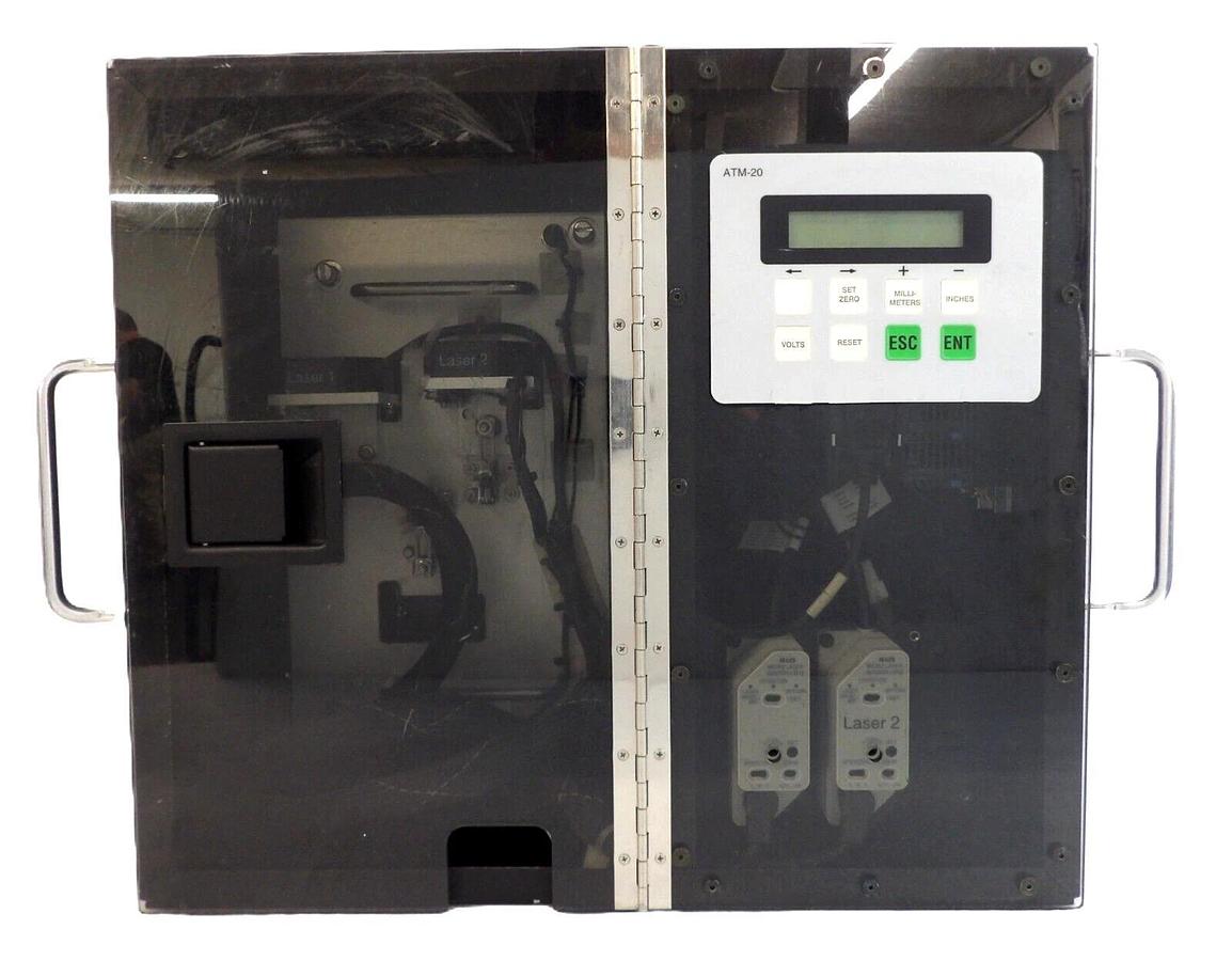 Used AMAT Applied Materials 0240-27279 Dual Laser Robot RCF Alignment Tool Working