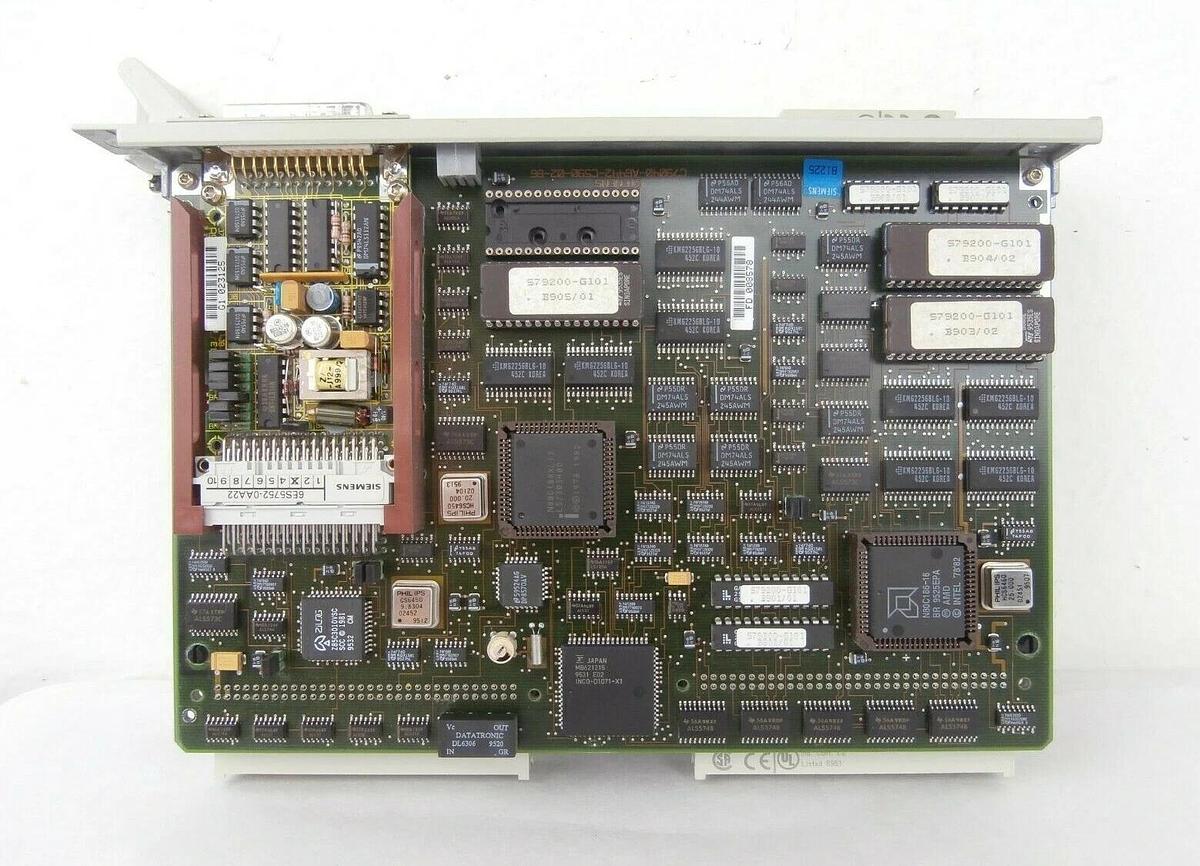Used Siemens 6ES5928-3UB12 CPU 928 B PCB Card SIMATIC 6ES5752-0AA22 Balzers Unaxis