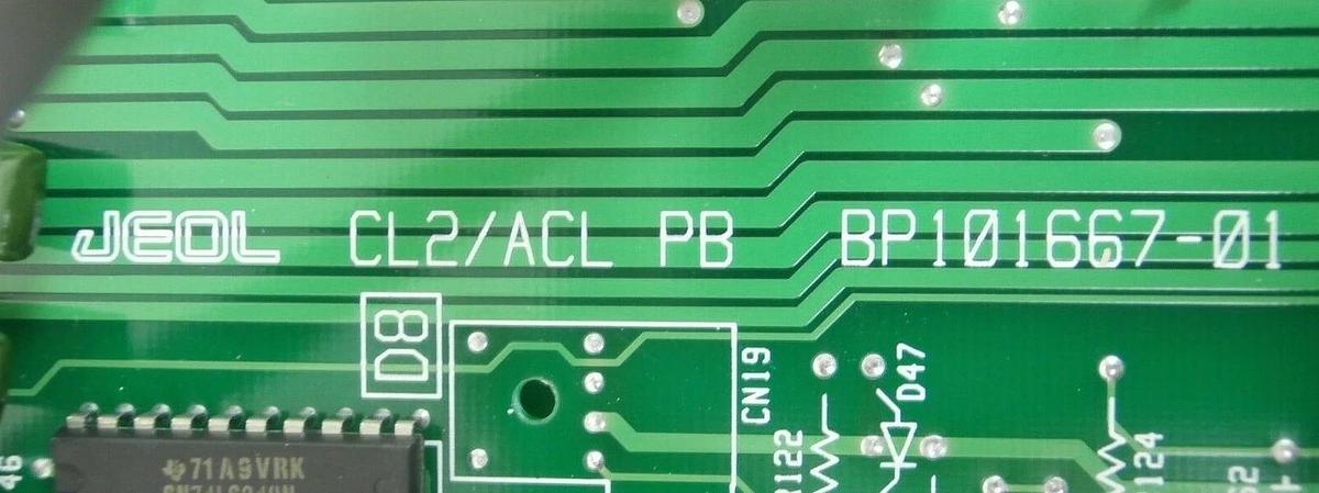 Used JEOL LOW V-SIDE CKT Controller Assembly PCB BP101667-01 BP101993-01 JWS-2000 SEM