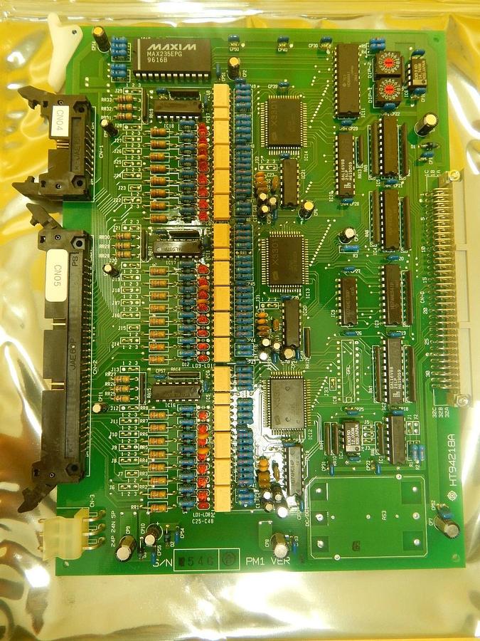 Used Hitachi HT94218A PM1 PCB Card Ver. A M-712E Shallow Trench Etcher Working Spare