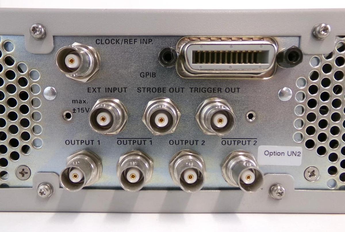 Used Agilent 81110A Pulse Pattern Generator 165/330 MHz with 81111A Modules Surplus