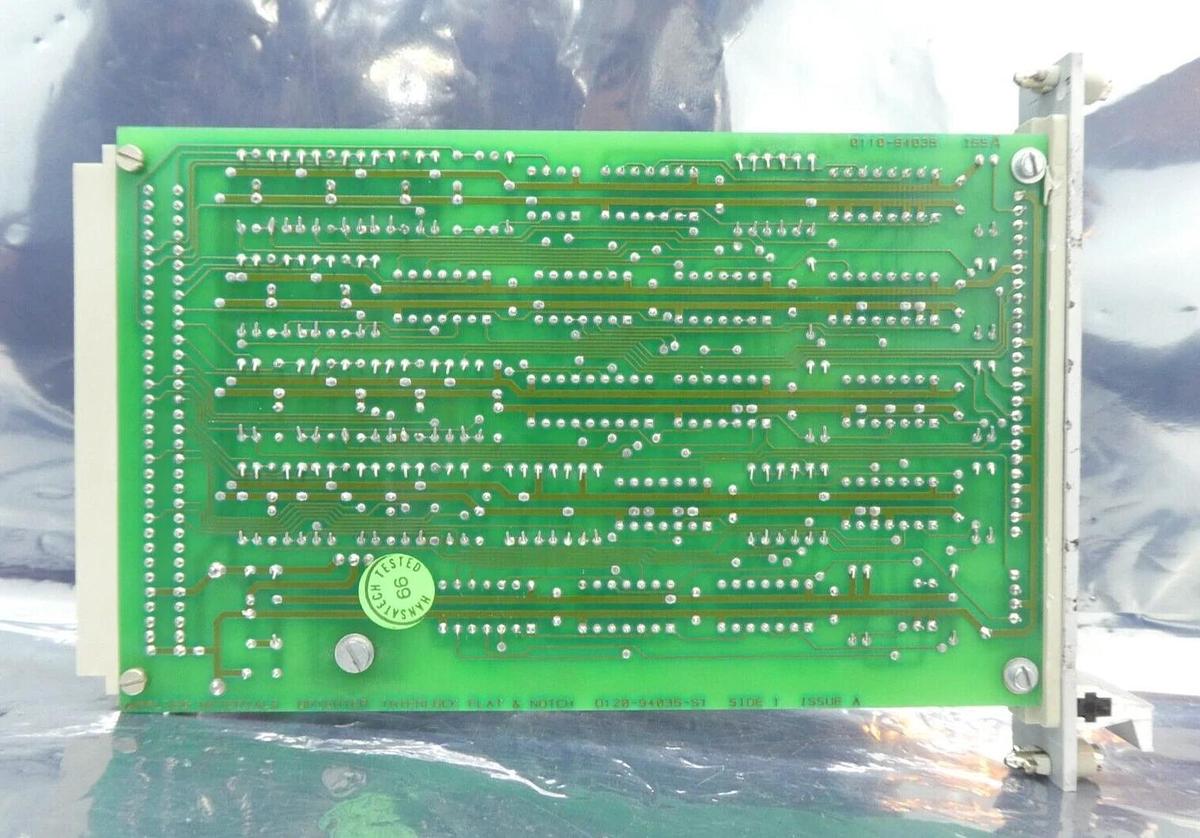 Used AMAT Applied Materials 0100-94035 Orienter Interlock PCB Card Working Surplus
