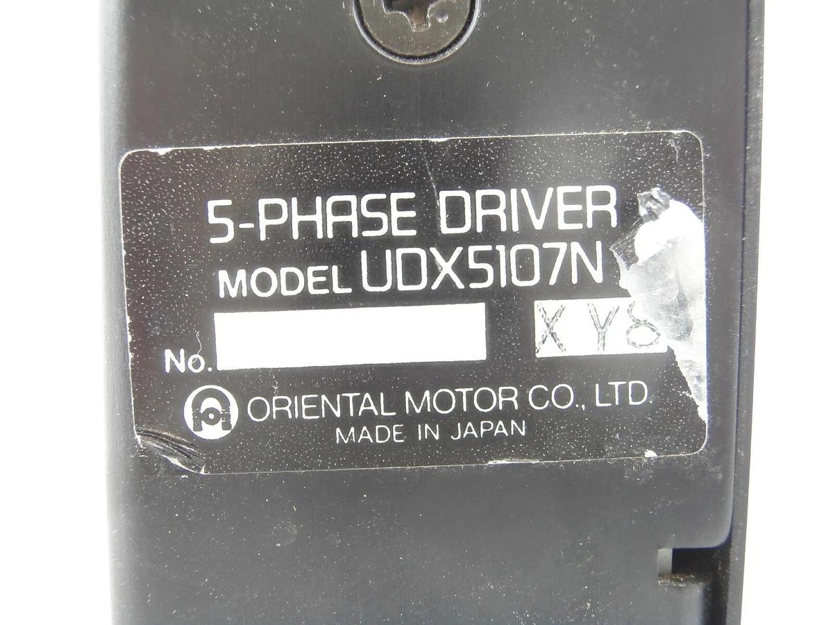 Used Oriental Motor UDX5107N 5-Phase Driver Super VEXTA Working Surplus