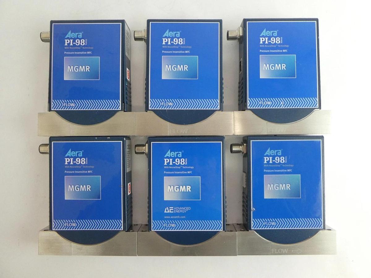 Used Aera PI-98 Mass Flow Controller MFC Reseller Lot of 13 Working Surplus